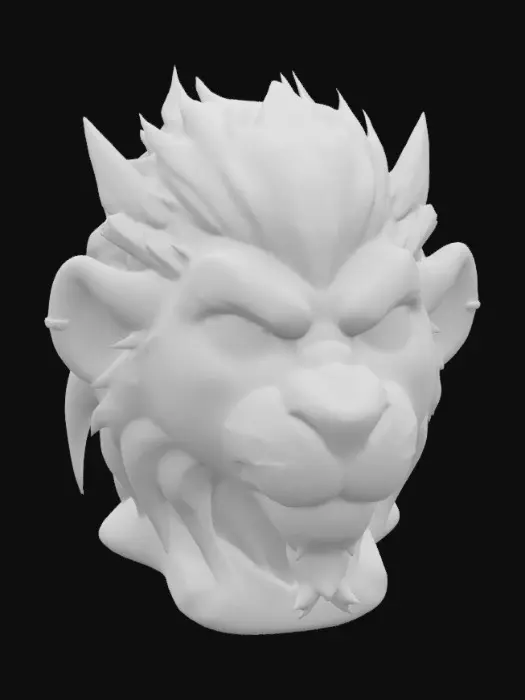 3D model for Fierce Majesty