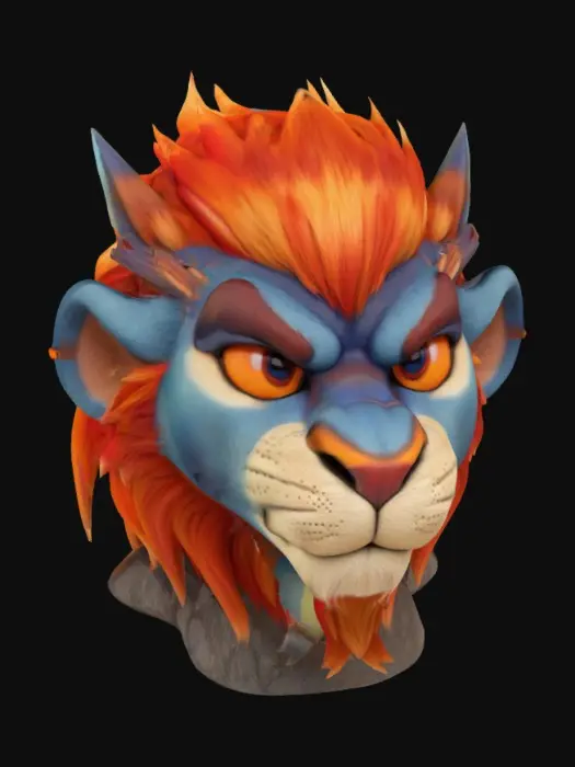 3D model for Fierce Majesty