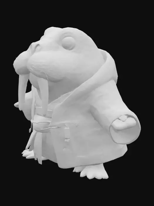 3D model for Wizard Walrus
