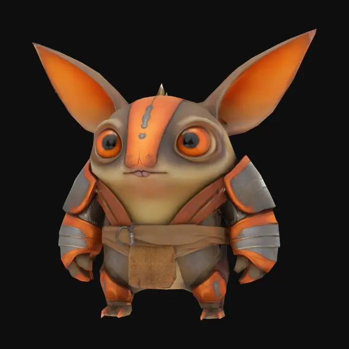 3D model for Warrior Nibbles