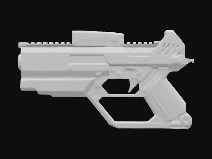 3D model for Futuristic Laser Blaster