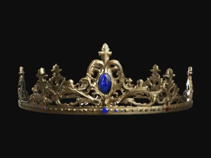 3D model for a crown worn by the best 3d artist in the world