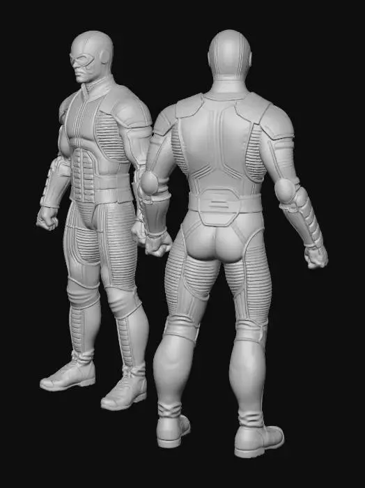 3D model for Nebula Exosuit