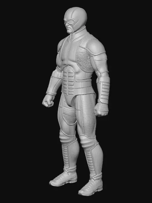 3D model for Gray Sentinel Exosuit