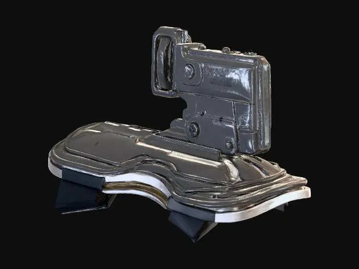3D model for Futuristic Arm Guard