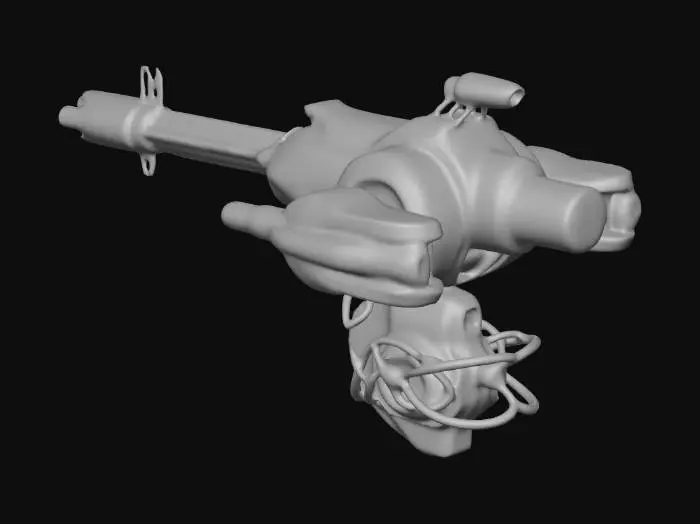 3D model for Laser Blaster Turret