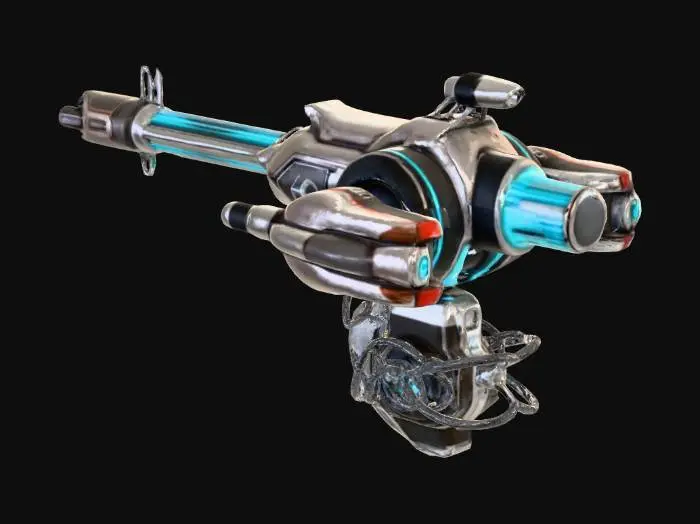 3D model for Laser Blaster Turret