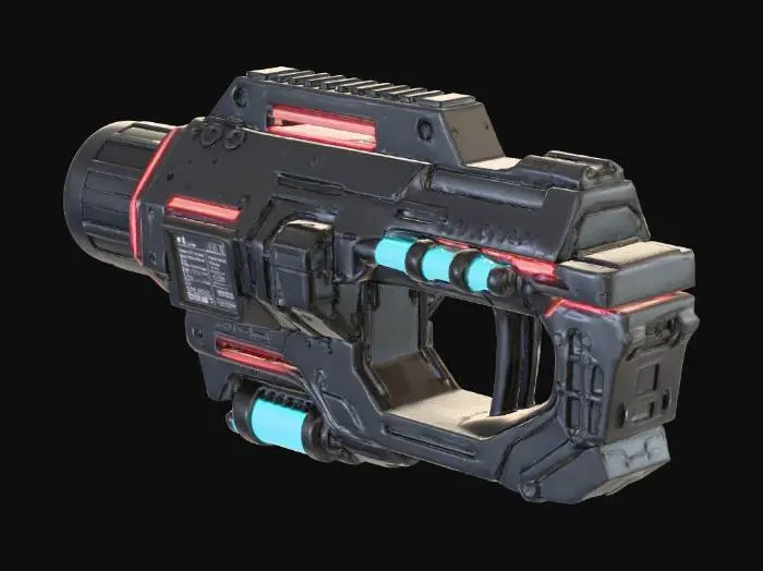 3D model for Big Blaster