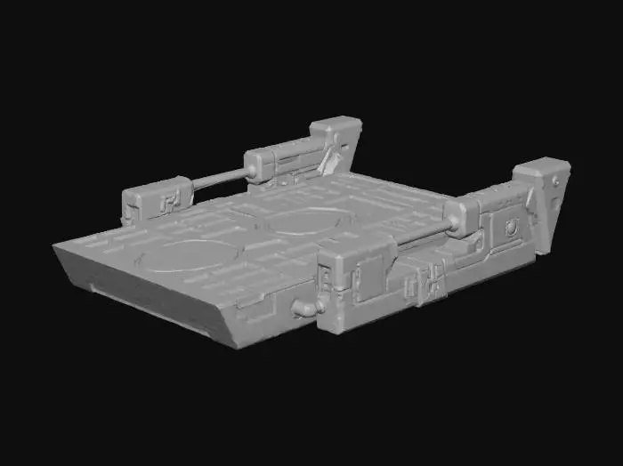 3D model for Space Dock Plate