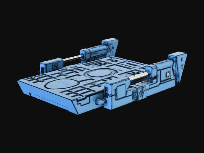 3D model for Space Dock Plate