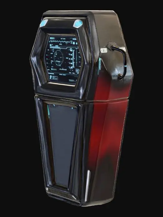 3D model for Hipersleep Capsule