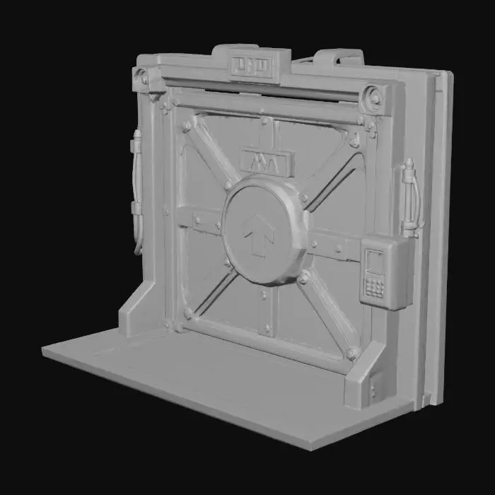3D model for Neon Exit Portal