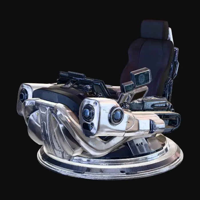 3D model for Neon Nightflight Command Pod