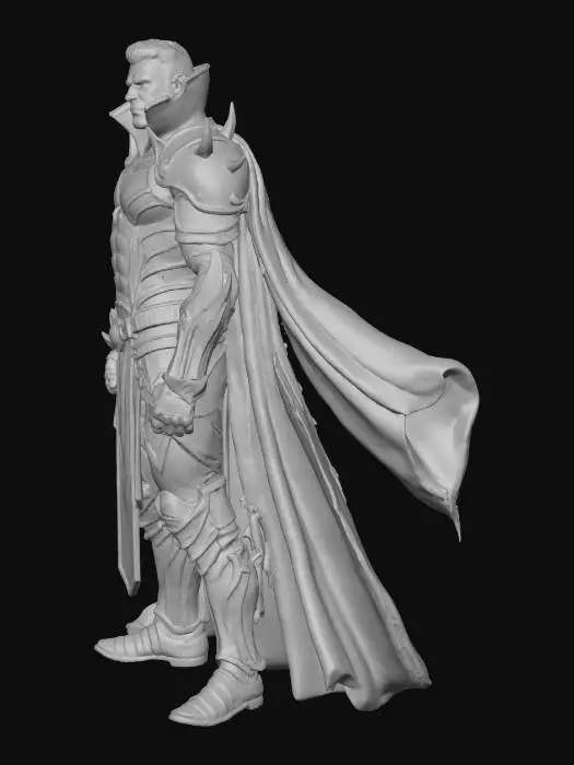 3D model for Create a super hero henchmen, very detailed, do not duplicate anything that might infringe on any current copyrighted material