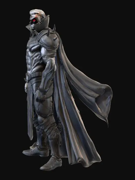 3D model for Create a super hero henchmen, very detailed, do not duplicate anything that might infringe on any current copyrighted material