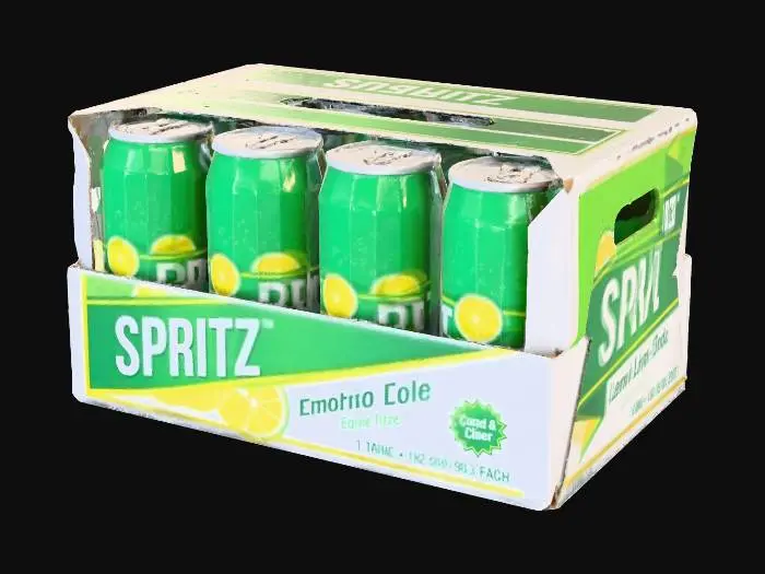 3D model for Spritz Lemon-Lime Soda Pack