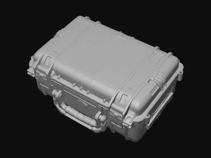 3D model for Emergency First Aid Case