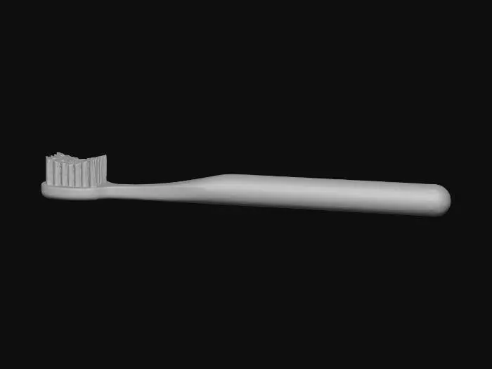 3D model for Bamboo "Terra-Brush" Toothbrush