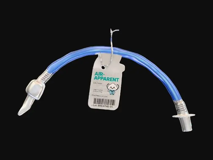 3D model for Medical Breathing Tube