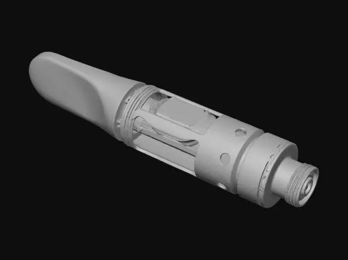 3D model for Vape Cartridge on Black