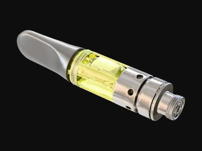3D model for Vape Cartridge on Black