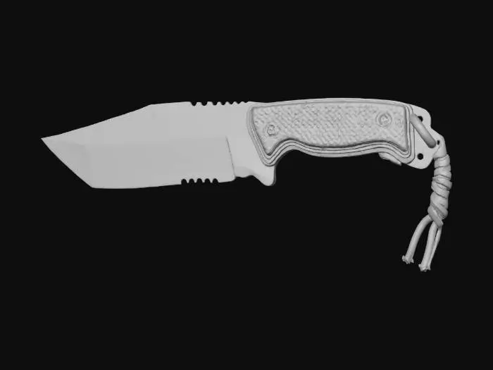 3D model for Survival Knife