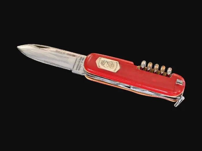 3D model for Red Multi-Tool Knife