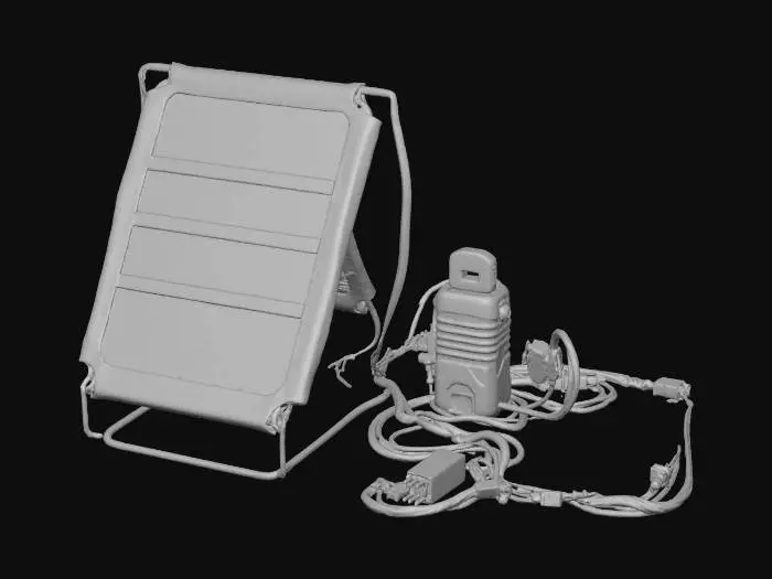 3D model for Survival Solar Panel