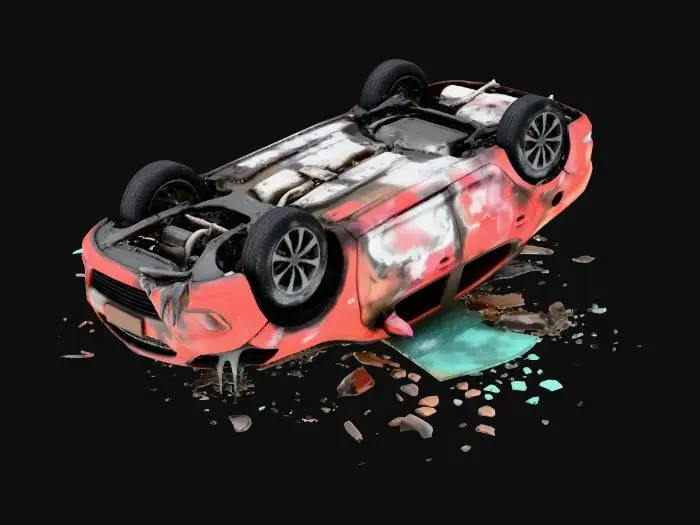 3D model for Overturned Ruin