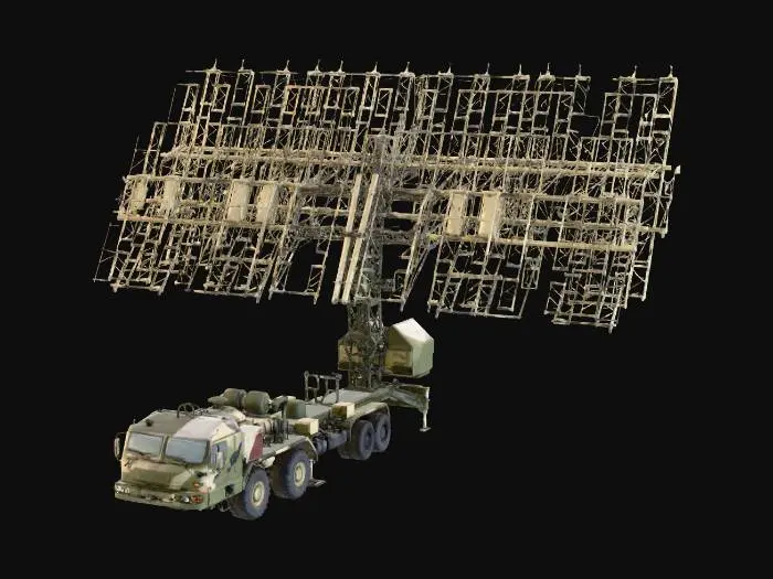 3D model for Radar Array Assembly