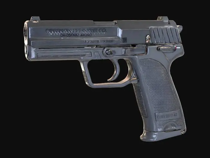 3D model for Obsidian Arms .45 Pistol