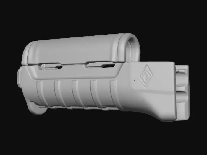 3D model for Obsidian Arms AK74 Stock Handguard