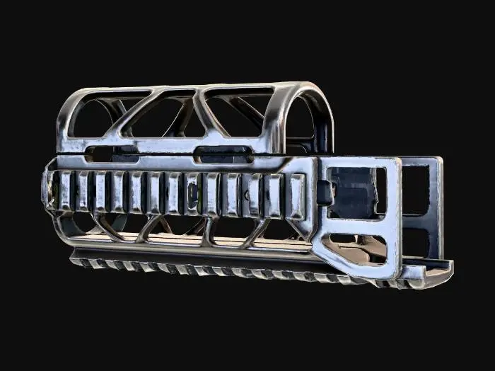 3D model for Obsidian Arms AK74 Tri Rail Handguard