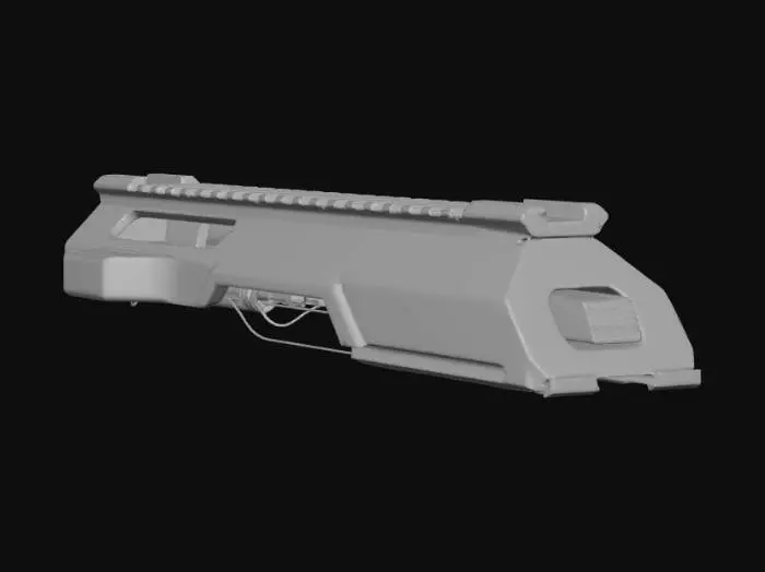 3D model for Obsidian Arms AK74 Cover W/ Rail