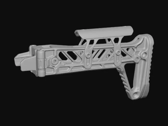 3D model for Obsidian Arms Custom Stock W/ Cheekpad