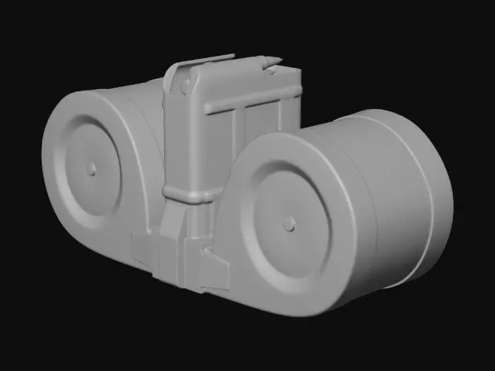 3D model for Vanguard Kinetics AR-15 100 Rd Magazine
