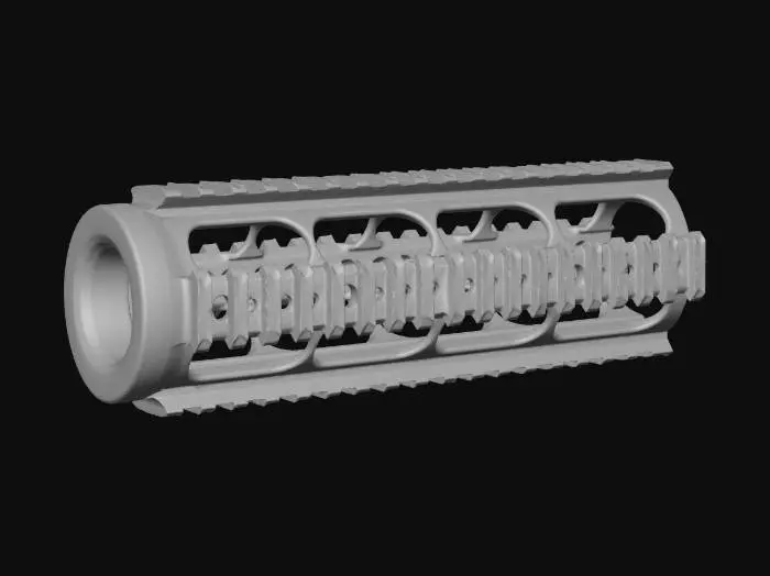 3D model for Vanguard Kinetics AR-15 Quad Rail Handguard