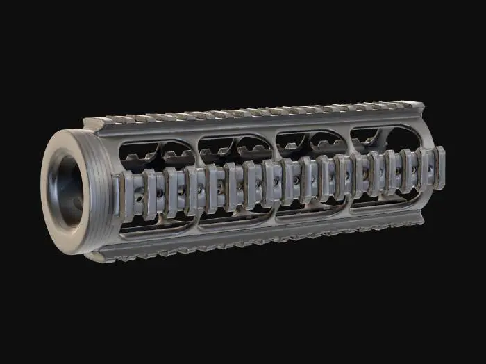 3D model for Vanguard Kinetics AR-15 Quad Rail Handguard