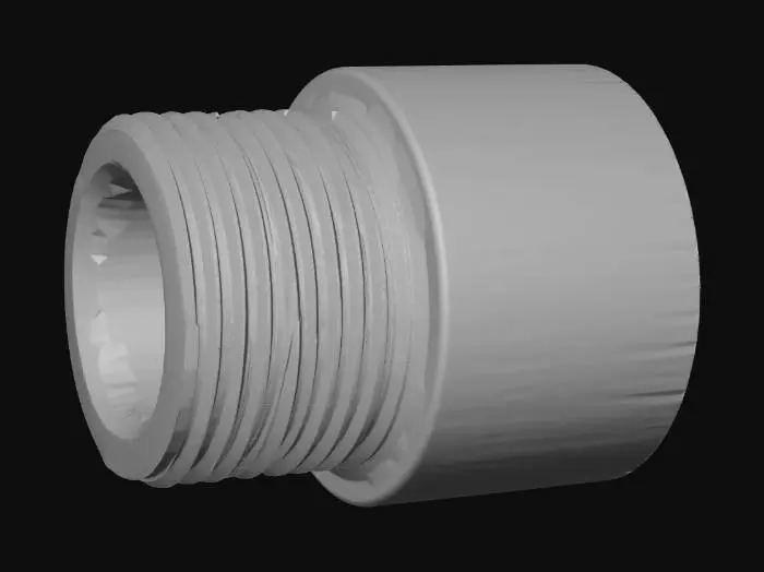 3D model for Obsidian Arms .45 Barrel Threading