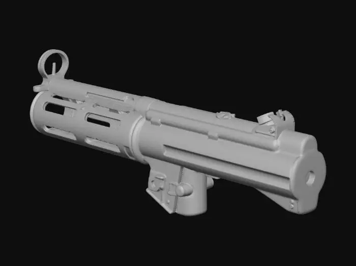 3D model for Vanguard Kinetics MP-5SD Upper Receiver