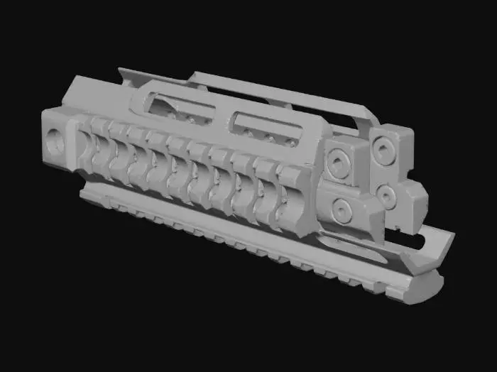 3D model for Vanguard Kinetics MP-5 Railed Handguard
