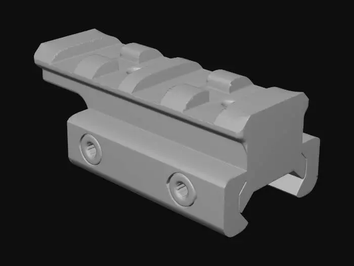 3D model for Vanguard Kinetics Hexagonal Slide Optic Mount