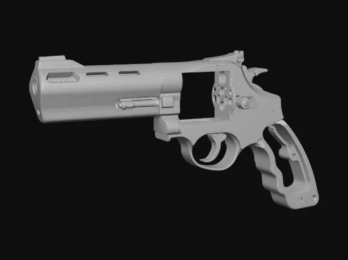 3D model for Aurochs Ordnance Angry Bull .44 Body