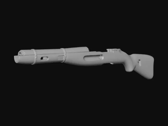 3D model for Mosin Nagant Wooden Stock