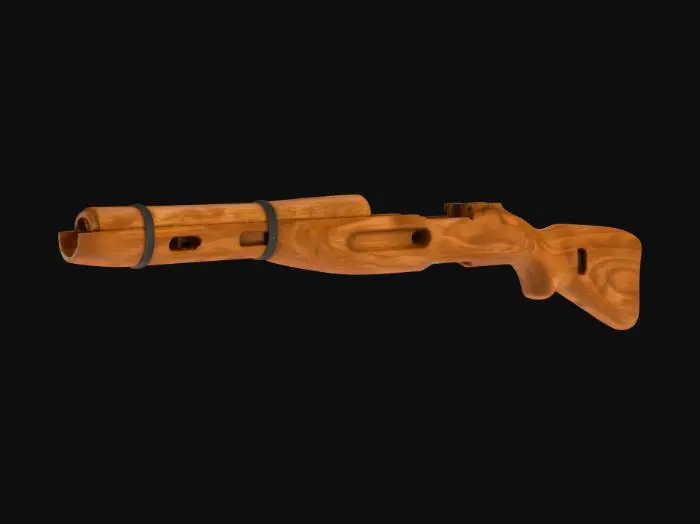 3D model for Mosin Nagant Wooden Stock