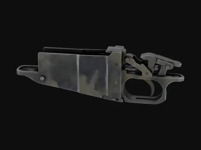 3D model for Mosin Nagant Trigger Mechanism and Magazine