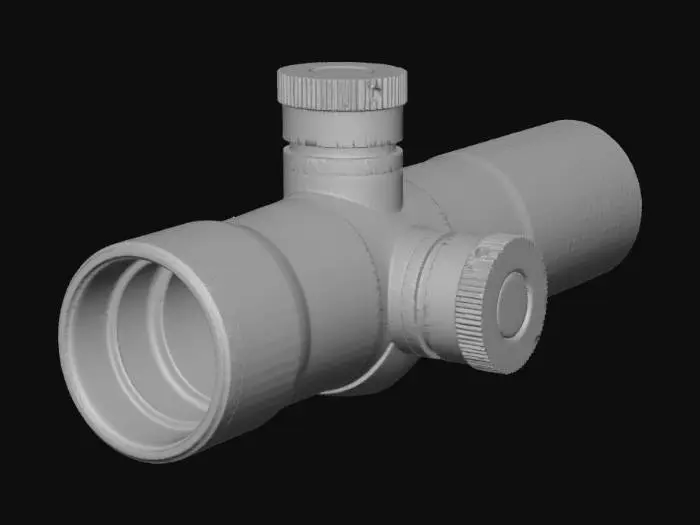 3D model for Mosin Nagant PU Scope