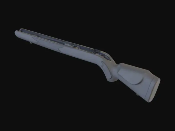 3D model for Mosin Nagant Polymer Stock