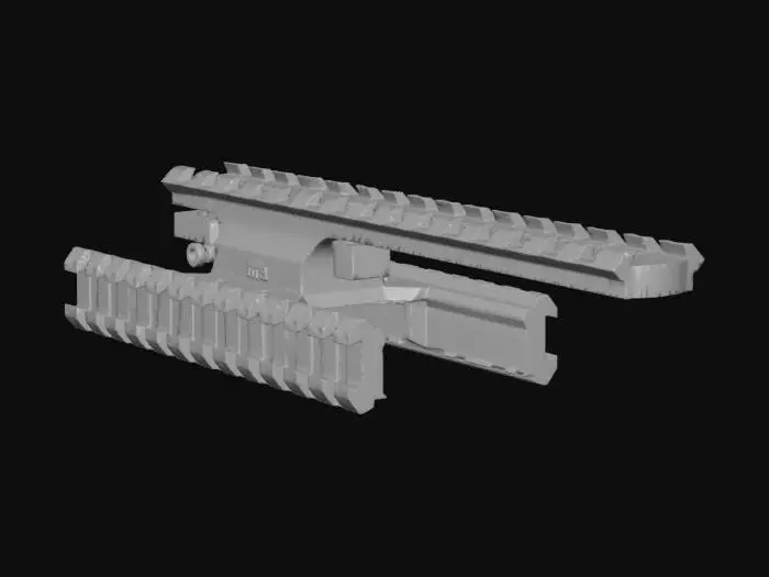 3D model for Mosin Nagant Tactical Scope Tri-Rail Mount