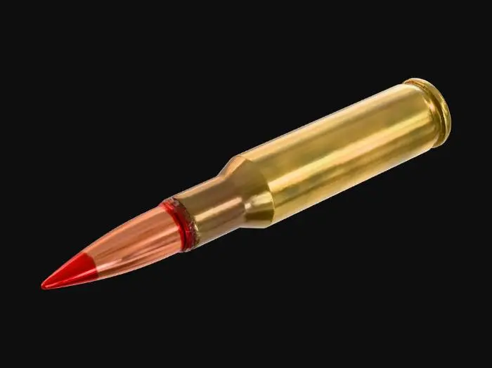 3D model for Mosin Nagant 7.62x54 API Single Round